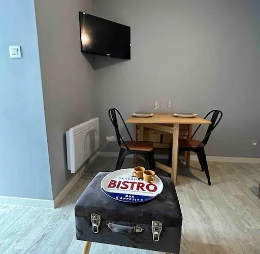 Apartmán Le Petit Kiosque - Terrasse Parking & Local Velo